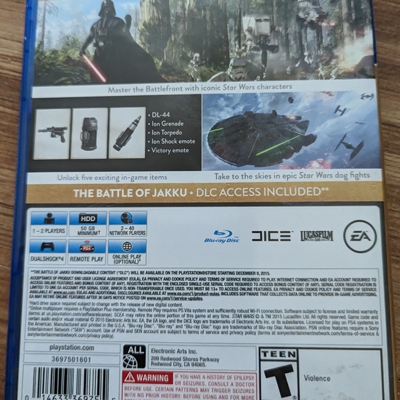 Star Wars Battlefront Deluxe Edition For Playstation 4 - Picture 2 of 4